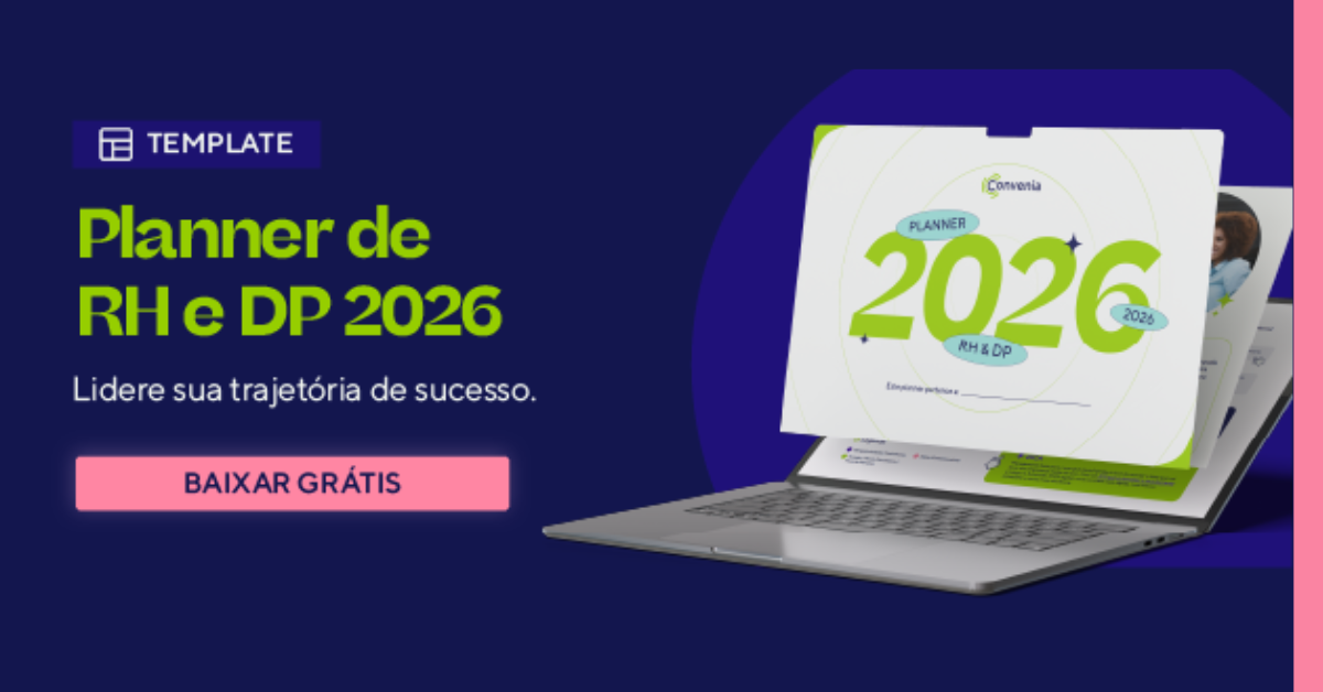Planner 2026 para RH e DP | Calendário gratuito e editável