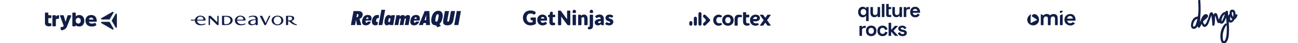 Logos dos clientes